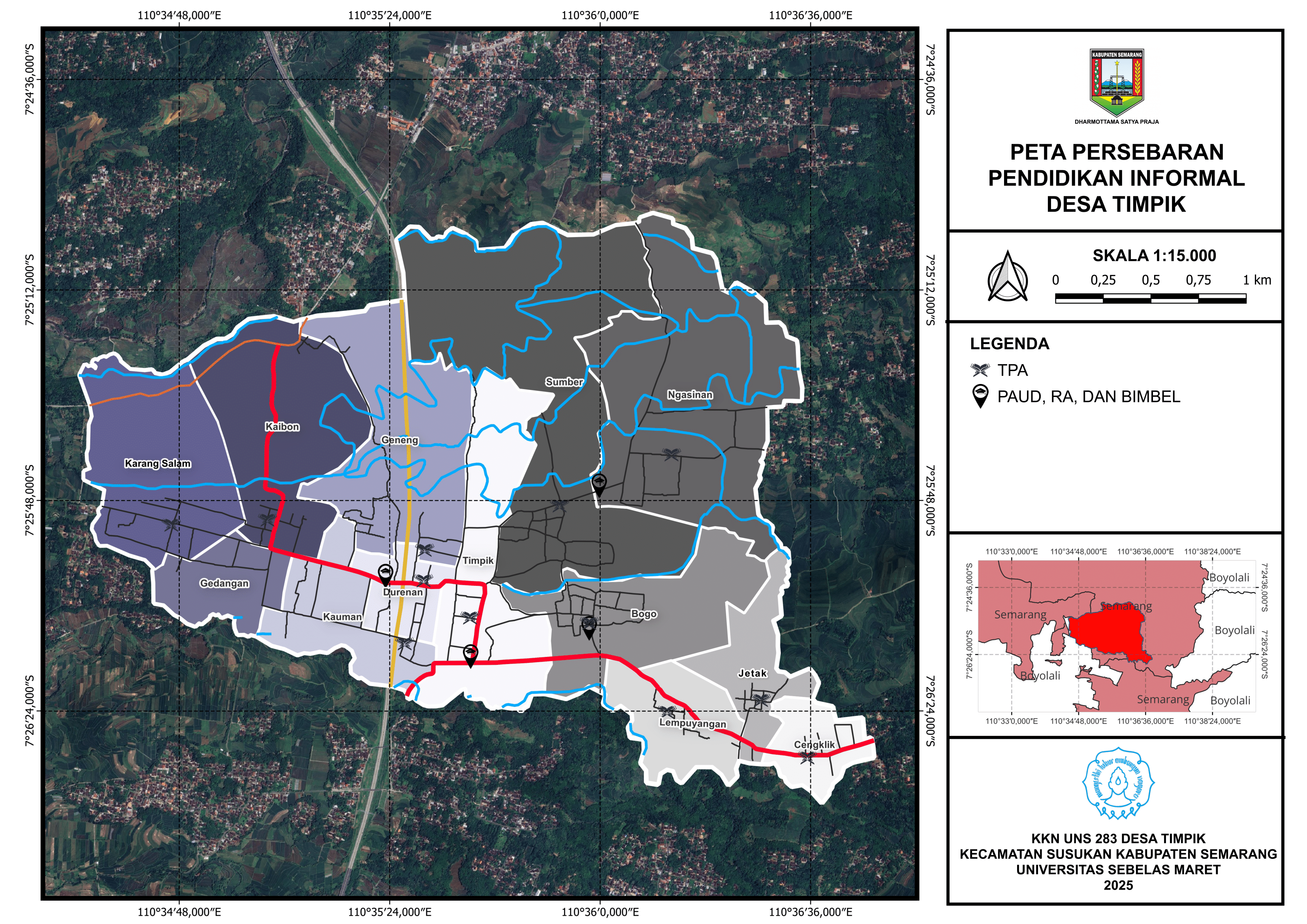 Peta Fasilitas Pendidikan