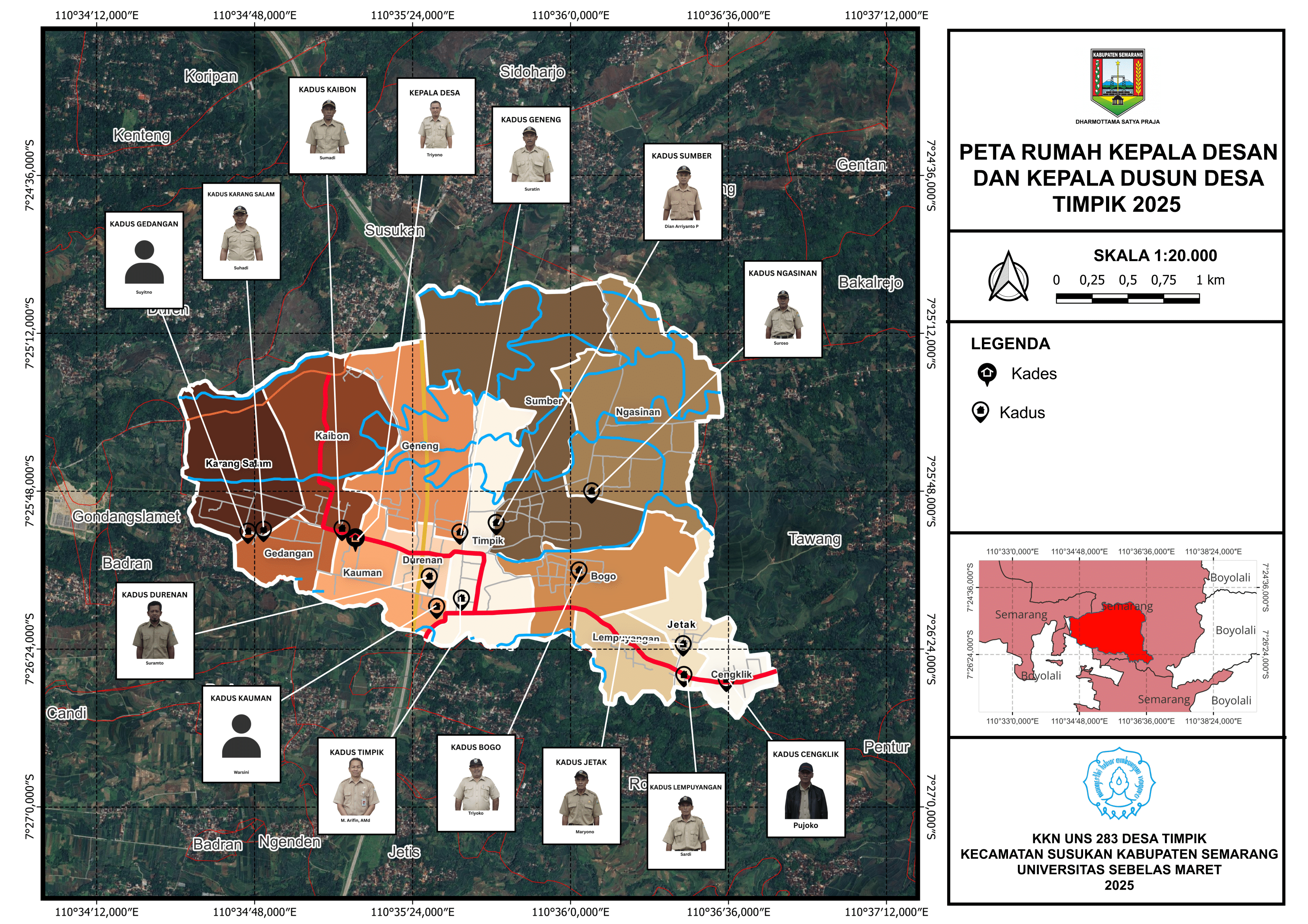 Peta Infrastruktur Desa